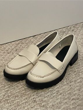 White Old Navy Loafers